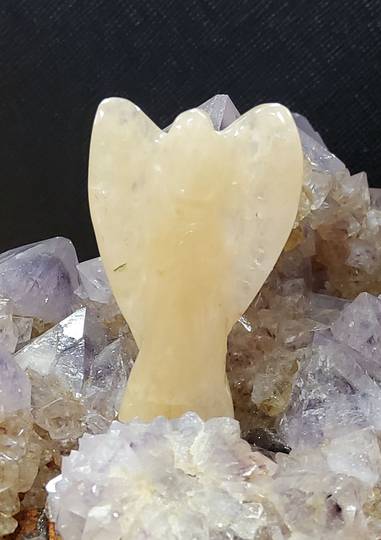 Yellow Aventurine Crystal Angel